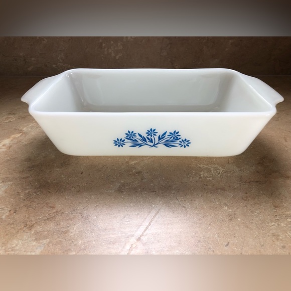 Anchor Hocking Dining Anchor Hocking White Milk Glass Loaf Pan With